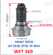 C.J. TEETH 39-TH x DIA 91.4.MM  ' N/M C-2040