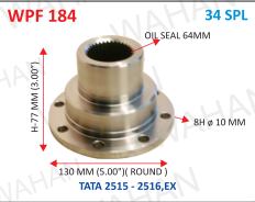 THRU SHAFT FLANG.34T 1312 BASE