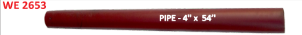 PROP.PIPE 4" (94mm)  x 54"