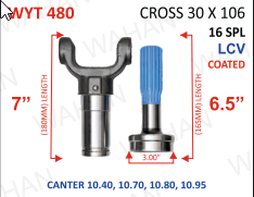 YOKE & TEETH - TEFLON - CANTER - N/MODEL
