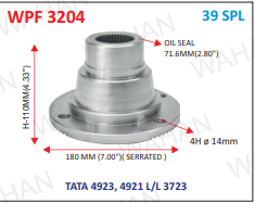 SERR P F 39-THx7''- DIAx70.MM SEAL OD