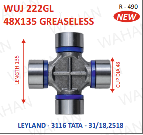 UJC - 48x135 'GREASLESS'