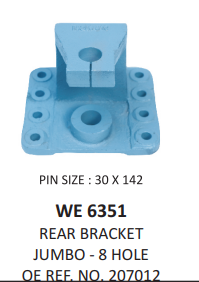 REAR BRACKET - TERRA-16-JUMBO