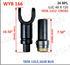Y & B - 24-TH -Y-10.50'' - B-7.5'' - OD84MM - TATA 1312