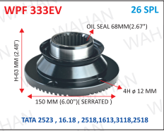 FLANGE 26T X 63MM X 6' BASE EV HARD