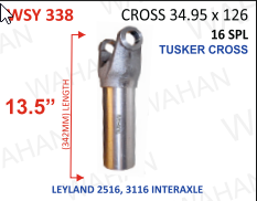 TUBE YOKE - TUSKER 16TH