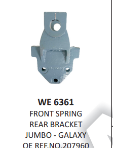 FR. SP FR BRACKET 11.10 CANTER