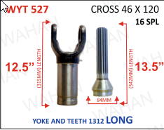 YOKE & TEETH SET   1312 EXTRA LONG