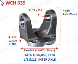 XS - C.H.- 41.28mm x 127.mm