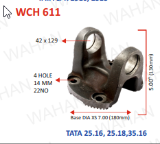 XS - C.H. 42 x129 - DIA-7' - HT-5.00''