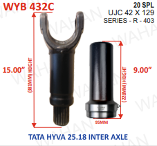 COATED-R-403-20-TH-Y-15''& B-9.0'-SET-42-129-4''-DIA