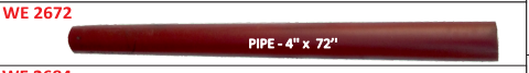 PROP. TUBE - 4'' x 72'' - 37.18