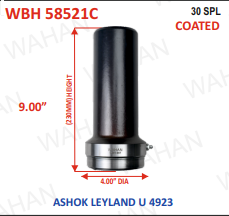 COATED-R-585-BARREL-30-TH-4''-DIA-HT-9.50''