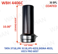 COATED BARREL-30-TH -DIA-4''-HT-10''