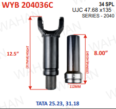 COATEDC-2040-34-TH-SET-DIA-4.50''-LY-13.00'' & BH-7.75''