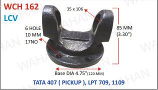 [WCH 162] C.H. 35 x 106 - 6-H - PICK UP