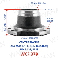 [WCF 379] XS - 28.TH - C.J.FLANGE   TATA-16.18 - BUS