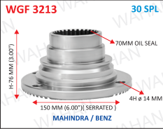 [WGF 3213] XS-30-TH-MAHINDRA-G.B.FLANGE-DIA-6''-HT-76.mm