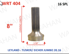 [WRT 404] RR TEETH 3.5'' x L/L 370 / TUSKER
