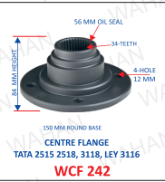 [WCF 242] C.J.FLANGE - 34-TH  6'' - BASE x 4 - HOLE