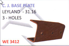 [WE 3412] C.J.BASE PLATE - L/L   L/L - 31.16 - WE - 4003