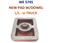 [WE 5745] PAD W/DOWEL - L/L.U-TRUCK