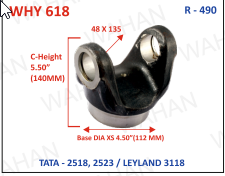 [WHY 618] H.Y. 48x135 - DIA-4.5'' - HT-5.50''