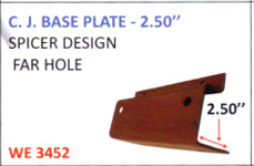 [WE 3452] C.J.PLATE - SPICER-31.18  2.50''-HEIGHT  -  WE-3304
