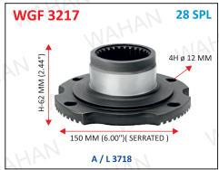 [WGF 3217] XS-28-TH-EATON-G.B.FLANGE-DIA-6''-HT-62.mm