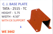 [WE 3442] C.J.PLATE - 25.15-TC   WITH EX. SUPPORT   OLD CODE - WE-3316
