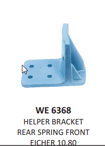 [WE 6368] HELPER RR SP FR  10.80