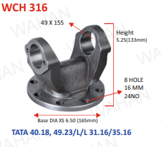 [WCH 316] C.H. 49MM - P/T - DIA -6.50''