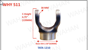 [WHY 511] H.Y. 38.MM X TUBE DIA.2.5'' - TATA1210  