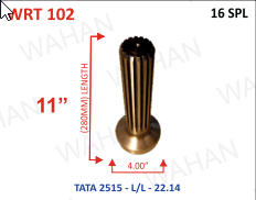 [WRT 102] 16-TETH 4D.-11''-15