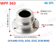 [WPF 363] XX-FLANGE 46-TH x 82.MM