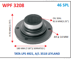 [WPF 3208] XXX - SERR P F   46-TH x 7'' - DIA - SMALL