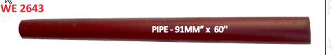 [WE 2643] PIPE 91.MM X 60''