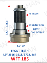 [WFT 185] FRONT TEETH 46TH x 4.1/2''DIA