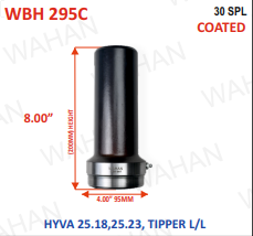 [WBH 295C] COATED BARREL -30-TH-DIA-4''-7.75''-LONG