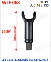 [WLF 068] L-FORK-30-TH-48x135-15'