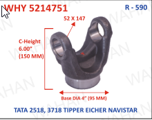 [WHY 5214751] H.Y. 52x147 - DIA-4'' - HT-6'' -TUBE DIA-95.mm