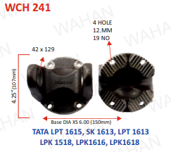 [WCH 241] XS - C.H. - 42x129- HT-4.50''- MSL - BS 4