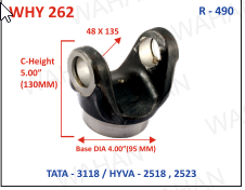 [WHY 262] H.Y. 48x135  - DIA-4'' - HT-5.5''