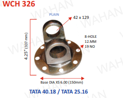 [WCH 326] C.H. 42 x 129 - DIA - 6'' - 12.mm