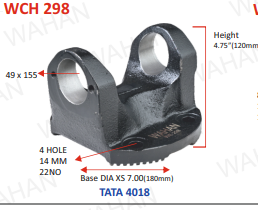 [WCH 298] XS - C.H - 49 - DIA - 7''- P/TYPE
