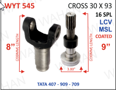[WYT 545] YOKE & TEETH 407 - 93.MM