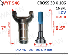 [WYT 546] YOKE & TEETH TATA-909   CANTER CROSS