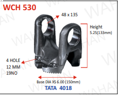 [WCH 530] XS - C.H. 48 x 135 - DIA -6''- HT-5.25'-L