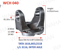 [WCH 040] XS - C.H.- 41.27mm - DIA-6''-HT-5''