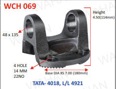 [WCH 069] XS - C.H.- 48 x 135- DIA-7''- HT-4.50''